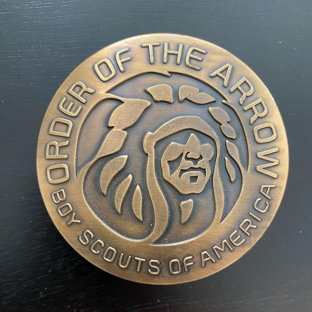 Boys/Men’s Boy Scouts of America Brass Belt Buckle